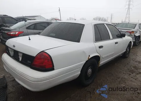 2011 Ford Crown Victoria Police Interceptor from USA, damaged, VIN 2FABP7BV7BX180593